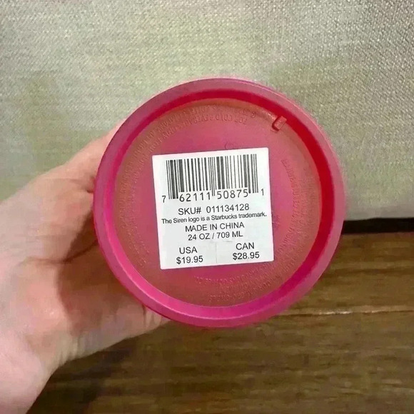 Starbucks Summer 2022 Sunset gridded tumbler venti size (24oz) - Picture 3 of 4